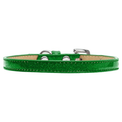 Plain Ice Cream Collars Emerald Green Size 16