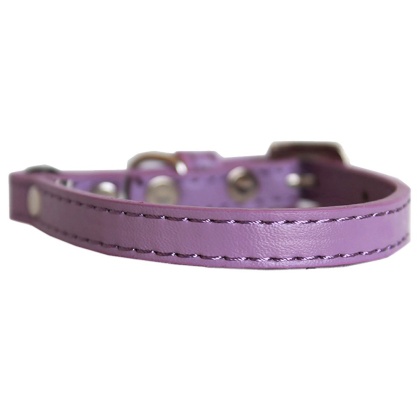 Premium Plain Cat safety collar Lavender Size 10