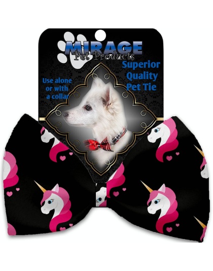 Pretty Pink Unicorns Pet Bow Tie