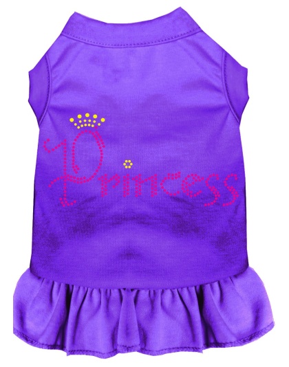 Princess Rhinestone Dress Purple 4X