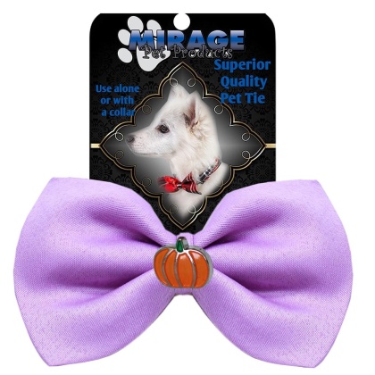 Pumpkin Widget Pet Bowtie Lavender