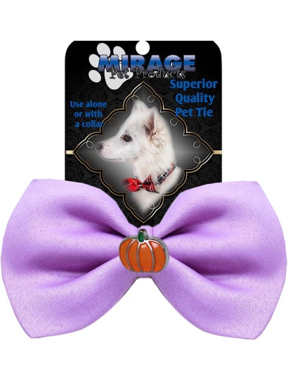 Pumpkin Widget Pet Bowtie Lavender