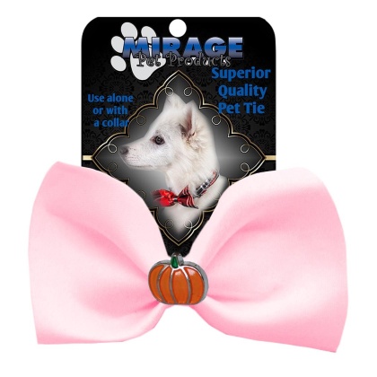 Pumpkin Widget Pet Bowtie Light Pink