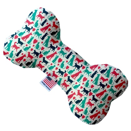 Pups and Kits 10 inch Canvas Bone Dog Toy