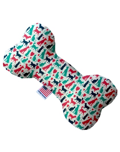 Pups and Kits 10 inch Canvas Bone Dog Toy