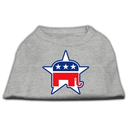 Republican Screen Print Shirts Grey L