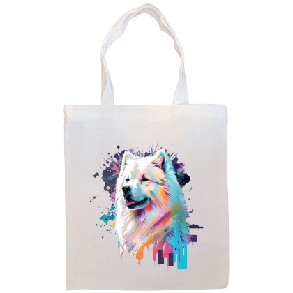 Samoyed Canvas Tote Bag Style2