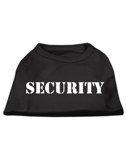 Security Screen Print Shirts Black 4X (22)