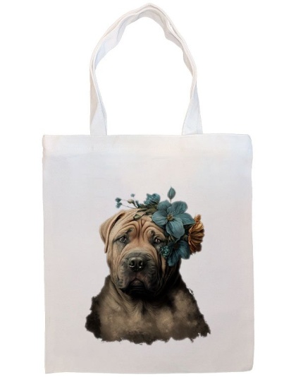 Shar-Pei Canvas Tote Bag Style1