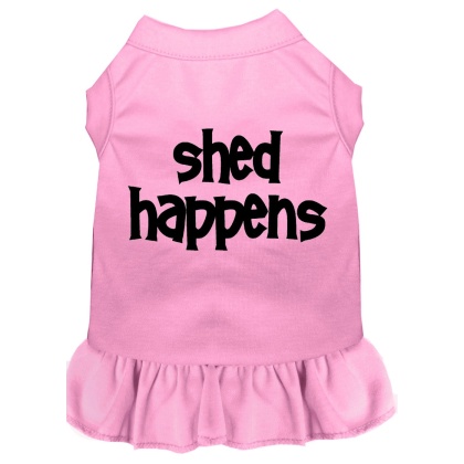 Shed Happens Screen Print Dress Light Pink 4X (22)