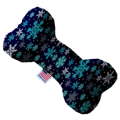 Snowflake Blues 10 Inch Bone Dog Toy