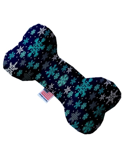 Snowflake Blues 10 Inch Bone Dog Toy