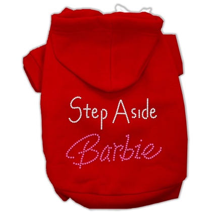 Step Aside Barbie Hoodies Red L