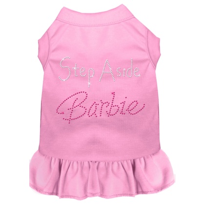 Step Aside Barbie Rhinestone Dress Light Pink 4X