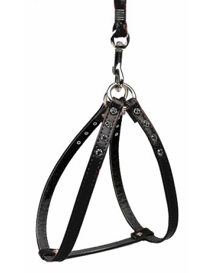 Step-In Harness Black w/ Smoke Stones 10