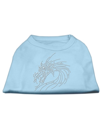 Studded Dragon Shirts Baby Blue L