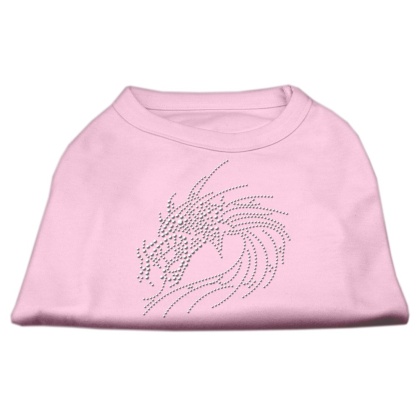 Studded Dragon Shirts Light Pink L