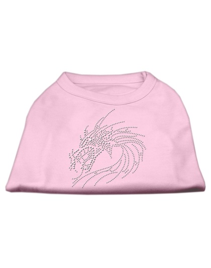 Studded Dragon Shirts Light Pink L