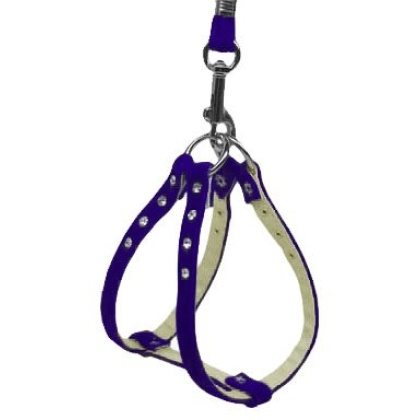 Velvet Step-In Harness Purple VL 10