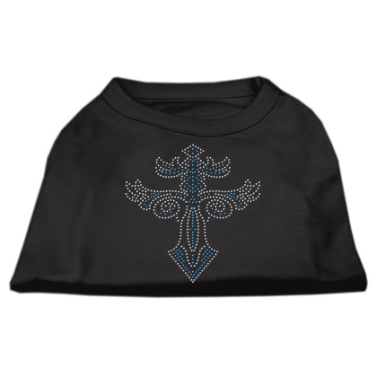 Warrior's Cross Studded Shirt Black L