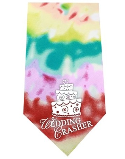 Wedding Crasher Screen Print Bandana Tie Dye