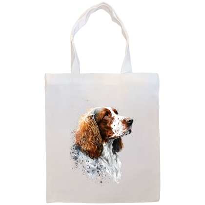 Welsh Springer Spaniel Canvas Tote Bag Style1