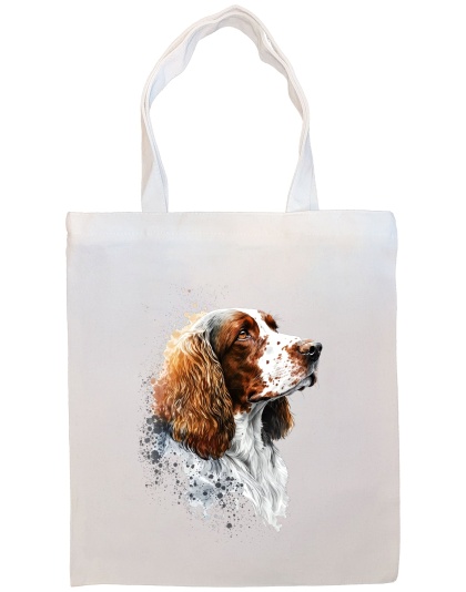 Welsh Springer Spaniel Canvas Tote Bag Style1